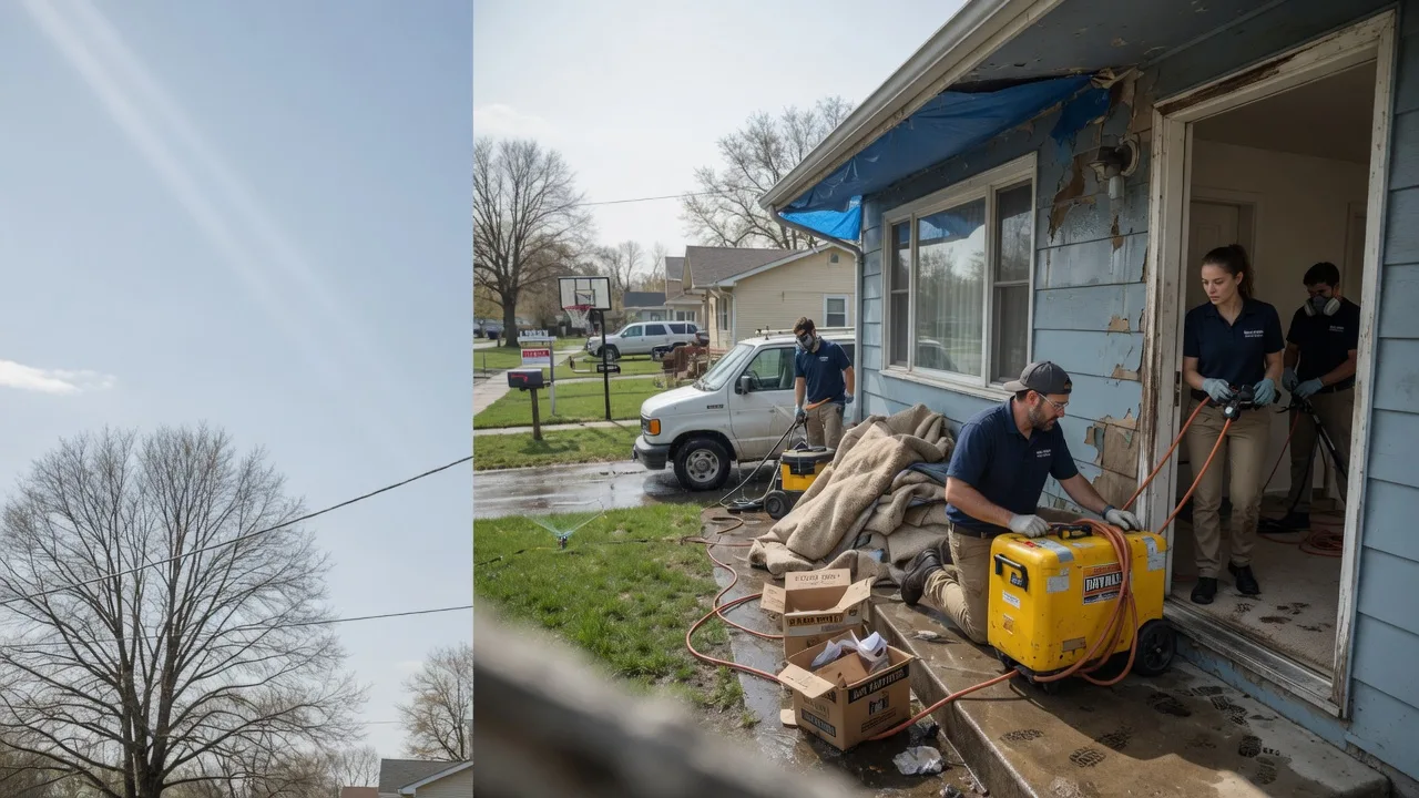 Basement Flood Cleanup in Verona, KY near me